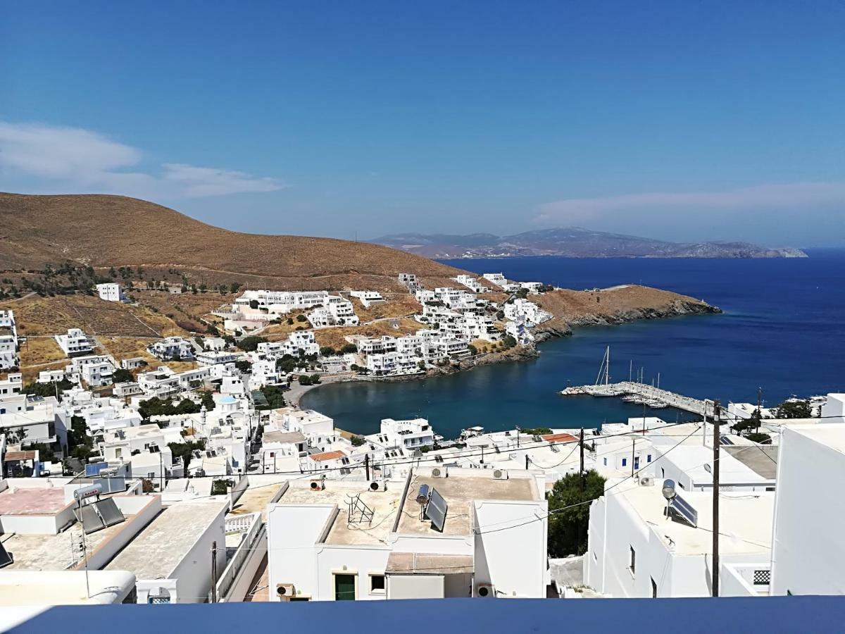 Θέαστρον - Theastron House With Great View In Chora Lejlighed Pera Gyalos Eksteriør billede